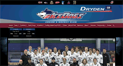 Desktop Screenshot of drydenicedogs.net